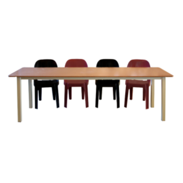 Supawood or Melamine Rectangular Tables 750mm High