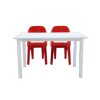 Supawood or Melamine Rectangular Tables 750mm High