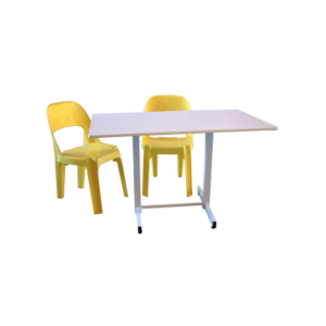 Rectangular Melamine Table 750mm High