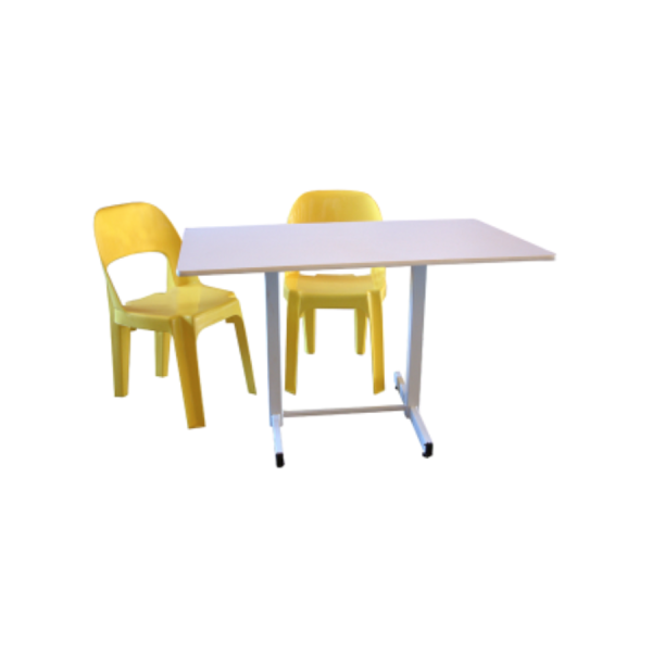 Rectangular Melamine Table 750mm High