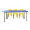 Fibreglass Rectangular Tables 750mm High