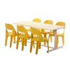 Fibreglass Rectangular Tables 750mm High