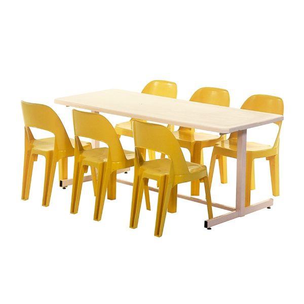 Fibreglass Rectangular Tables 750mm High