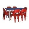 Fibreglass Rectangular Tables 750mm High