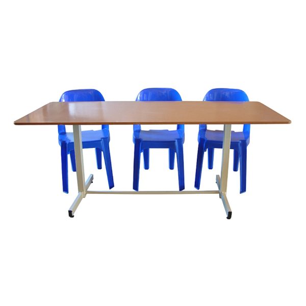 Supawood or Melamine Rectangular Tables 750mm High